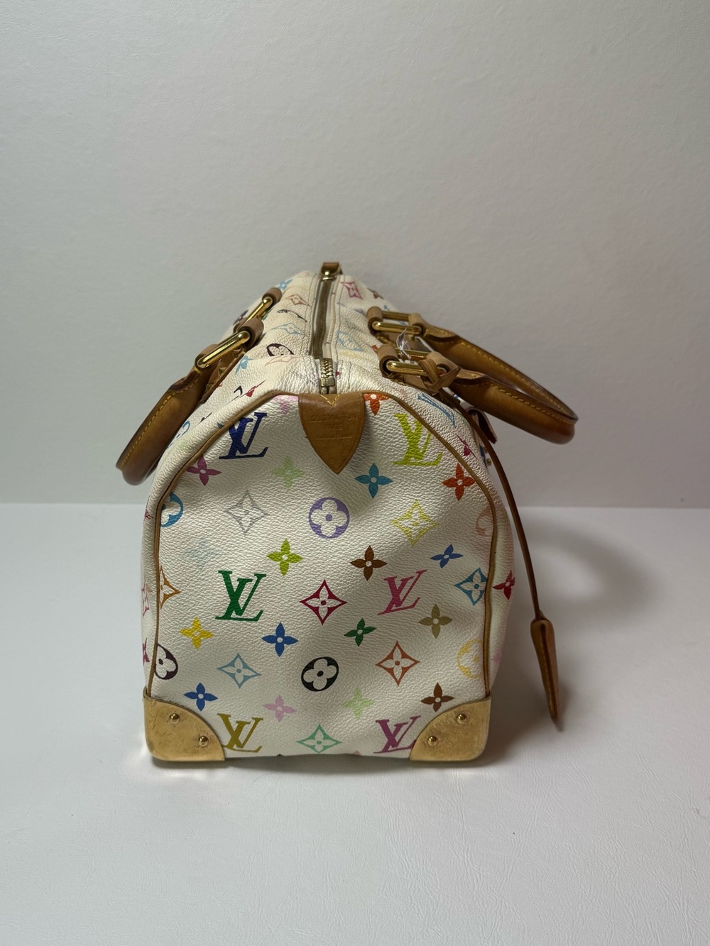 Louis Vuitton 2004 Limited Edition Takashi Murakami Speedy Trunk Bag - Picture 3 of 6